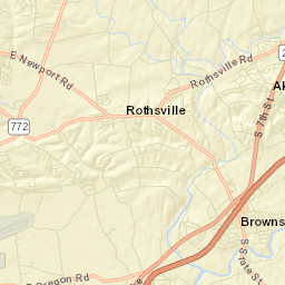 Brownstown Street Map