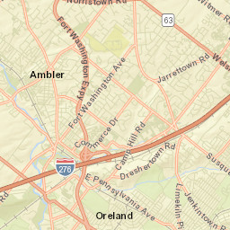 Dresher Street Map