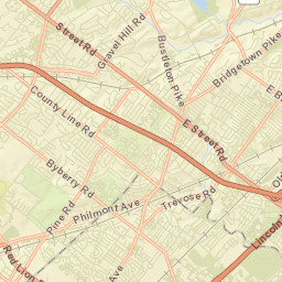 Trevose Street Map