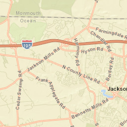 Vista Center Street Map