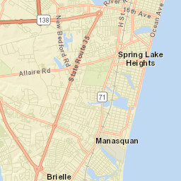 Lake Como Street Map