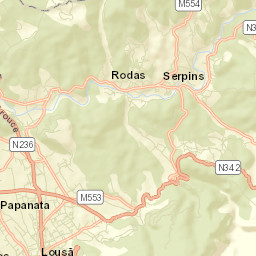 Lousã Street Map