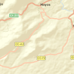 Perales del Puerto Street Map