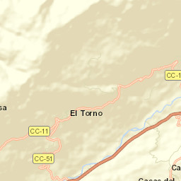 Cabrero Street Map