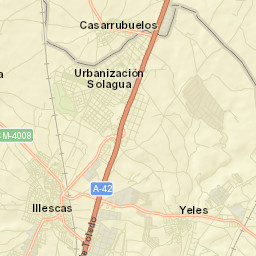 Illescas Street Map