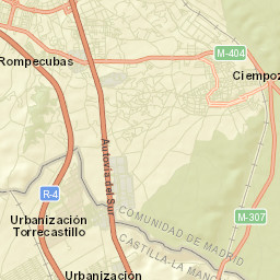 Ciempozuelos Street Map