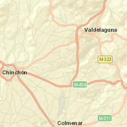 Chinchón Street Map