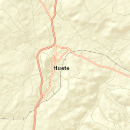 Huete Street Map