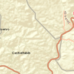 Castielfabib Street Map