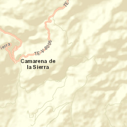 Camarena de la Sierra Street Map