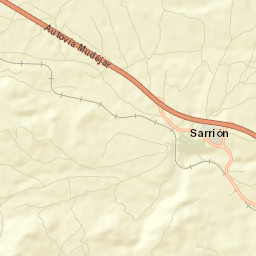 Sarrión Street Map
