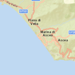 Marina di Casal Velino Street Map