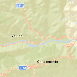 Chiaromonte Street Map