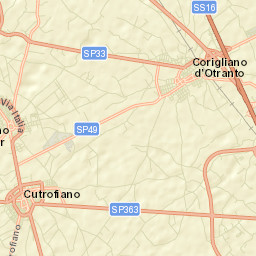 Sogliano Cavour Street Map