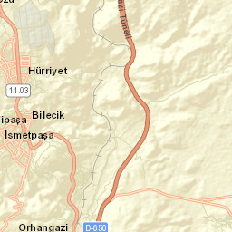 Bilecik Street Map