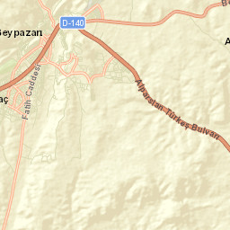 Beypazarı Street Map