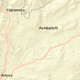 Artova Street Map