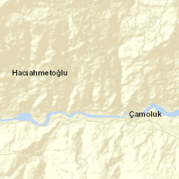 Çamoluk İlçesi Street Map