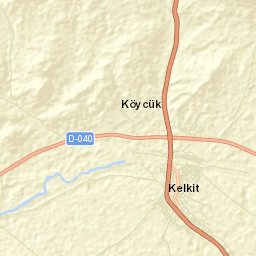 Kelkit Street Map