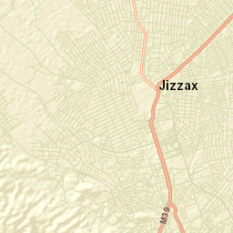 Jizzax Street Map