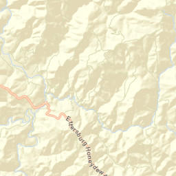 Ettersburg California Street Map