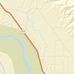 Dairyville California Street Map