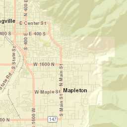 Mapleton Street Map