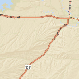 Duchesne Street Map