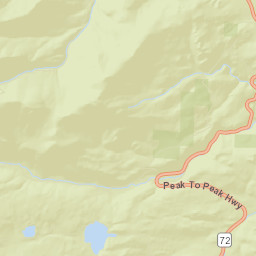 Peaceful Valley Colorado Street Map