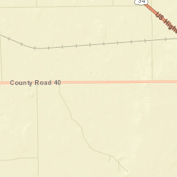 Xenia Colorado Street Map