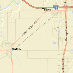 Tilton Street Map