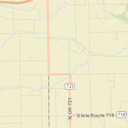 Red River Ohio Street Map