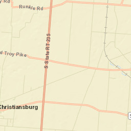 Darnell Ohio Street Map