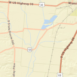 Westville Ohio Street Map