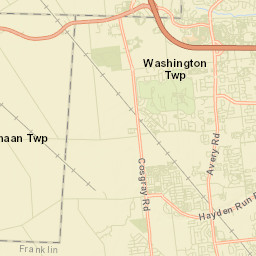 Sandy Corners Ohio Street Map