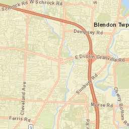 Sharon Ohio Street Map