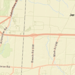 Jersey Ohio Street Map