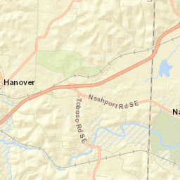 Toboso Ohio Street Map