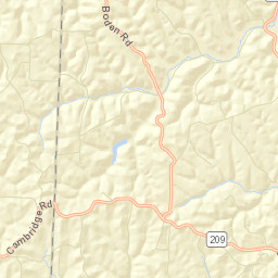 Mantua Ohio Street Map