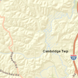 Tyner Ohio Street Map