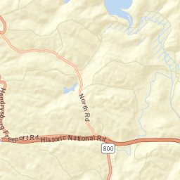 Hendrysburg Ohio Street Map