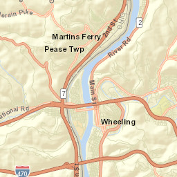 Interstate 470, Bellaire, OH 43906, USA Street Map