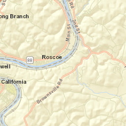 California Street Map