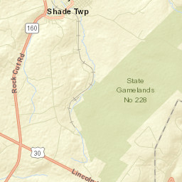 Central City Street Map