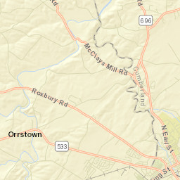 Shippensburg Street Map