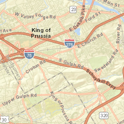 Bridgeport Street Map