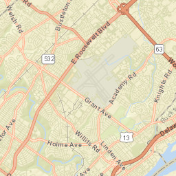 E Roosevelt Blvd, Philadelphia, PA 19152 Street Map