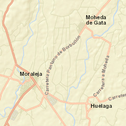 Huélaga Street Map