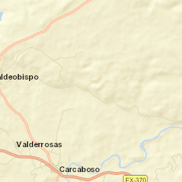 Carcaboso Street Map