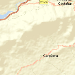 Gargüera Street Map